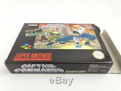 Super Nintendo Spiel Captain Commando Övp Pal Snes Cib Neuwertig