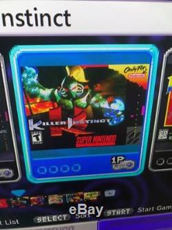 Super Nintendo (snes) Edition Classique Hacked Modded 100+ Jeux Que Vous Choisissez