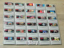 Super Nintendo (snes) Spiele Zelda, Mario World, Kart Donkey Kong Astérix Tetris