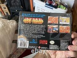 Super Off Road Super Nintendo Entertainment System 1991 Toujours scellé Vintage