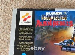 Super Probotector Alien Rebels Super Nintendo Boxed & Complete Pal Ukv Snes