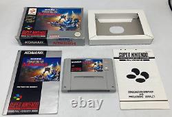 Super Probotector Alien Rebels Super Nintendo SNES Boîte avec Manuel