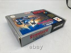 Super Probotector Alien Rebels Super Nintendo SNES Boîte avec Manuel