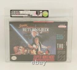 Super Star Wars Retour Du Jedi (super Nintendo Snes) Vga Classé 85+ Nm+