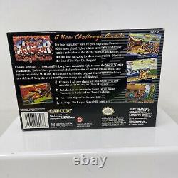 Super Street Fighter II 2 Nouveaux Challengers Super Nintendo Snes Cib Complete Ex