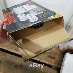 Super Super Nintendo Console Vides Box & Styrofoam Seulement No Système