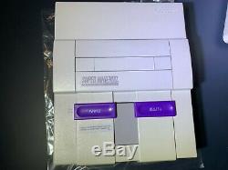Super Super Nintendo Console Zelda Bundle Open Box