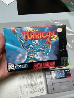 Super Turrican 2 Snes Complete Super Nintendo Authentic