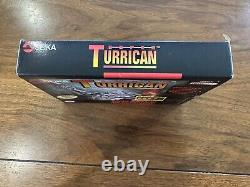 Super Turrican (Super Nintendo SNES, 1993) Complet CIB Authentique Testé