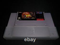 Super Valis IV 4 Cartouche authentique Super Nintendo SNES EXMT + manuel + DC