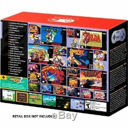 Système De Divertissement Snes Super Nintendo Console Classic Edition Genuine