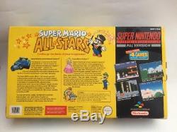 Système De Divertissement Super Nintendo Console Snes Mario All Stars Boxe / Teste