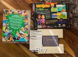 Système De Divertissement Super Nintendo Earthbound 1995 Snes Cib Complete Box Guide