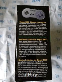Système De Divertissement Super Nintendo Snes Classic Edition Mini Neuf En Stock