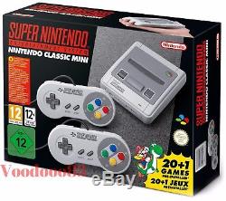 Système De Divertissement Super Nintendo Super Nes Sness Classics Minis Edition 2017