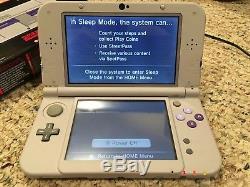 Système De Jeu Nintendo 3ds XL Snes Edition Avec Super Mario Kart Pokemon Ultramoon