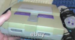 Système Super Nintendo testé et fonctionnel avec 2 manettes Console SNES NTSC USA