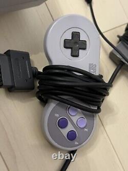Système de console Super Nintendo SNES avec contrôleur OEM authentique avec Zelda et Mario