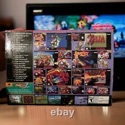 Système de divertissement Super Nintendo Classic Mini SNES avec manettes et 21 jeux