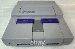 Système de divertissement Super Nintendo Orig Console SNES SNS-001 Ensemble de jeux vidéo