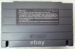 Système de divertissement Super Nintendo Orig Console SNES SNS-001 Ensemble de jeux vidéo