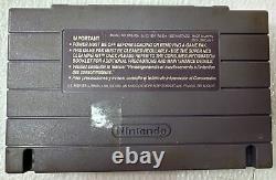Système de divertissement Super Nintendo Orig SNES Console SNS-001 Ensemble de jeux vidéo