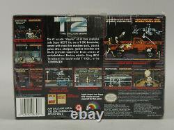 T2 Terminator 2 Le Jeu D'arcade Super Nintendo Snes 1993 Nouvelle & Usine Scellée