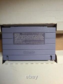 Terre Mère Super Nintendo SNES Authentique Complet Dans la Boîte CIB