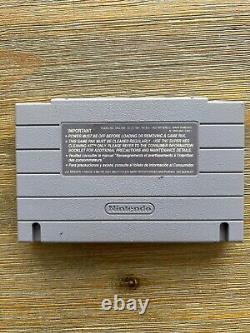 Terrebound (Super Nintendo, SNES) Cartouche authentique uniquement testée