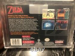 The Legend Of Zelda A Link To The Past Snes Nouveau Vga Scellé Classé 85+ Gem Or