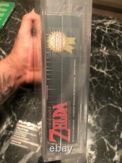 The Legend Of Zelda A Link To The Past Snes Nouveau Vga Scellé Classé 85+ Gem Or