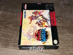 The Pirates Of Dark Water Super Nintendo Snes Complete Cib Authentic