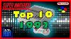 Top 10 Des Jeux Super Nintendo Snes 1992