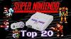Top 20 Des Plus Grands Jeux Super Nintendo