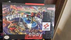 Tortues Ninja : Turtles In Time Snes Neuf Sous Blister