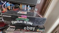 Tortues Ninja : Turtles In Time Snes Neuf Sous Blister
