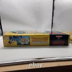 Traduction en français: Édition PAL de Super Mario All Stars pour le système de divertissement Super Nintendo (SNES)