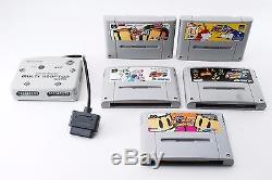 Très Rare Japan Ntsc-j Snes / S Super Bomberman 1.2.3.4.5 Multi Adaptateur Nintendo