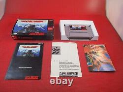 U. N. Squadron (Super Nintendo Entertainment System SNES, 1991) COMPLET avec boîte #Q