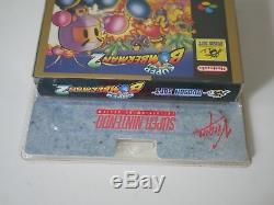 Ultra Rare! Bomberman 2 - Virgin Super Nintendo Snes Scellé Blister Rigide