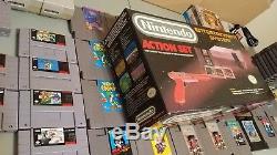 Un Énorme Lot De 65 Jeux Snes & Nes 3 Consolessuper Nintendocib Neschrono Trigger