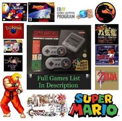 Vente Obtenir Rapidement Super Nintendo Classic Snes Mini Console 400 Jeux