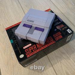 Véritable Snes Super Nintendo Classic Mini Entertainment System 7500+ Jeux Supplémentaires
