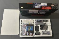 Version Originale Vintage 1991 Ensemble de Console Snes Super Nintendo Cib (neuf)