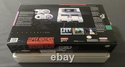 Version Originale Vintage 1991 Ensemble de Console Snes Super Nintendo Cib (neuf)
