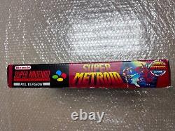 Version Super Metroid Super Nintendo Snes Big Box Avec Le Guide Des Joueurs