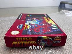 Version Super Metroid Super Nintendo Snes Big Box Avec Le Guide Des Joueurs