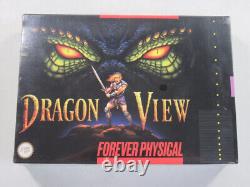 Vue du dragon Super Nintendo (SNES) NTSC-USA (tout neuf) Jeux en tirage limité