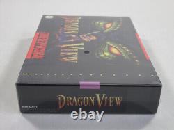 Vue du dragon Super Nintendo (SNES) NTSC-USA (tout neuf) Jeux en tirage limité