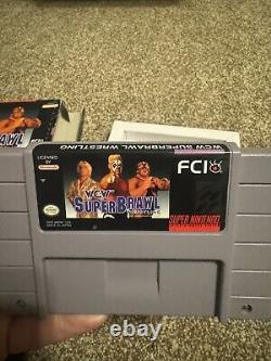 WCW Super Brawl Wrestling Super Nintendo SNES CIB  	 <br/>
	
<br/>

Translation: WCW Super Brawl Wrestling Super Nintendo SNES CIB